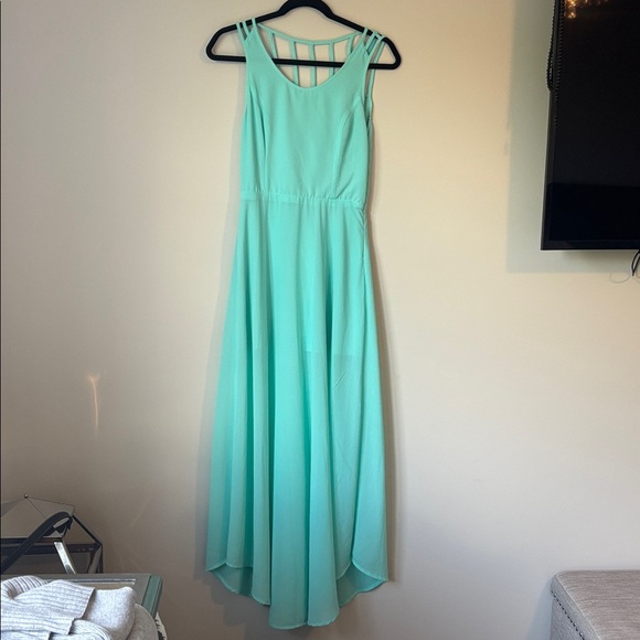 Lush Elegant Mint Green Sleeveless Dress size small - Picture 5 of 5